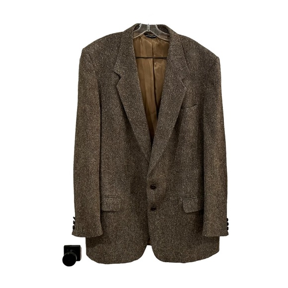 Magee Donegal Tweed Sport Coat Blazer Men’s Size 50 Tall - Picture 15 of 15